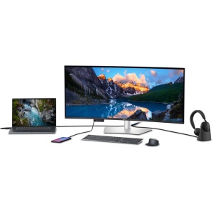 Monitor Commercial Dell UltraSharp U4025QW, 39.7", 5120 x 2160 pixeli, Silver, 3 ani Garantie - Img 11