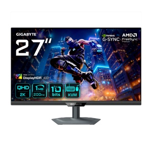 Monitor Gaming Gigabyte M27Q2 QD, 27", 2560 x 1440 pixeli, Black, 3 ani Garantie