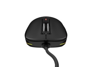 Mouse gaming cu fir Genesis Krypton 660, interfata USB, 12000 DPI, 6 butoane, iluminare RGB, negru - Img 4