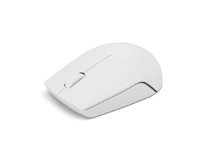 Mouse wireless Lenovo 300, Cloud Grey, Rezolutie (dpi): 1000 dpi, Butoane/rotite: 3, Interfata mouse: Wireless, Tehnologie: Wireless, Interfata receiver: dongle USB 2.4GHz, Dimensiune (mm): 97.91 x 57.99 x 32.53 mm, Greutate: 52g - Img 3