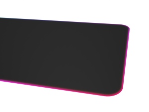 Mousepad Genesis Boron 500 XXL, iluminare RGB, material cauciuc + textil, dimensiuni 800x400x4 mm, negru - Img 3