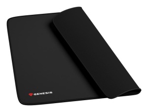 Mousepad Genesis Carbon 500 L Logo, material cauciuc + material textil, impermeabil, dimensiuni 400 x 330 x 2.5 mm, negru - Img 5
