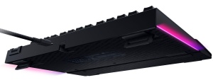 Tastatura mecanica gaming BlackWidow V4 75%, taste ABS, layout Intls. US (ISO),iluminare RGB, cu 6 butoane customizabile, suport pentru incheietura magnetic, negru - Img 3