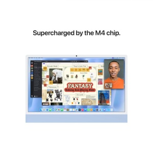 Apple iMAC 24" Retina 4.5k/ Apple M4 (CPU 8-core, GPU 8-core, Neural Engine 16-core)/16GB/256GB - Blue - INT KB (2024) - Img 6