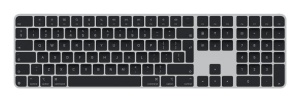 Apple Magic Keyboard (2024) w Touch ID and Numeric Keypad - International English - Black Keys - Img 2
