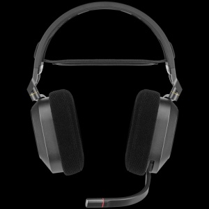 Casti cu microfon Corsair HS80 WIRELESS Surround 7.1, Multi-platform Gaming, 20Hz-40KHz, 32ohm, 116db, driver 50mm, autonomie baterie de pana la 20 de ore, negru - Img 7