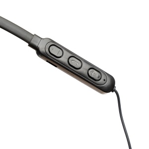 Casti Spacer wireless, in ear, fir de legatura si prindere magnetica, microfon pe fir, Bluetooth 5.0, autonomie de pana la 6 ore, timp de incarcare 2 ore, negru - Img 2