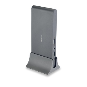 Dock Laptop Lindy USB 3.2 Type C, 5k DP, PD 3.0 100W, Gigabit, SD, MicroSD, Audio - Img 3