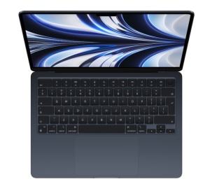 MacBook Air 13.6" Retina/Apple M2 (CPU 8-core, GPU 8-core, Neural Engine 16-core)/16GB/256GB - Midnight - INT KB (2024) - Img 2