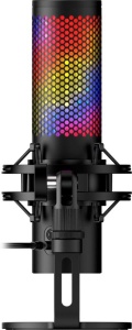 Microfon gaming HyperX QuadCast 2 S pentru Streamers/Content Creators, cardioid, USB-C, 32-bit bit depth, 192kHz sampling rate, 100+ LED-uri aRGB, PC Win11, Mac, Steam Deck, negru - Img 8