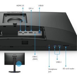 Monitor Consumer BenQ SW272QN, 27", 2560 x 1440 pixeli, Black, 3 ani Garantie