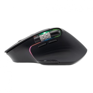 Mouse wireless Tellur Shade, silent click, rezolutie maxima 3200 DPI, iluminare RGB, negru - Img 4