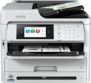 Multifunctional inkjet EPSON WorkForce Pro WF-M5899DWF, format A4, Monocrom, Duplex, USB + LAN + Wi-Fi