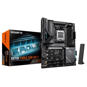 Placa de baza Gigabyte X870E EAGLE X3D WIFI7, Socket AM5, DDR5, ATX