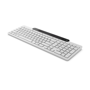 Tastatura Lenovo 800 Self-Charging Bluetooth; reincarcabila cu ajutorul luminii ambientale, fara spatiu destinat bateriilor clasice; layout: US; conectivitate: BT 5.1, se poate conecta la 3 dispozitive; greutate: 635g; compatibil cu Windows 10, Windows - Img 6