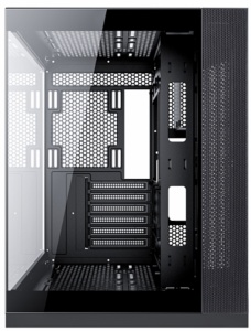 Carcasa gaming Serioux Shadow, fara sursa, tip middle towe, USB2.0x+HD Audio, USB3.0, porturi rezervate pentru ventialtor: MN 2x120mm ventilatoare ARGB (incluse), spate:1x120mm ventilator RGB (inclus), sus 3x120mm/2x140mm, controler 4 porturi, drive - Img 4