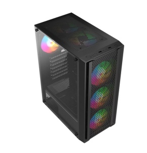 Carcasa PRO GAMING DUNE Mid Tower ARGB Negru - Img 7