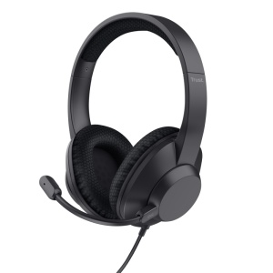 Casti Head-band Trust Ayda Max, Wired, Negru