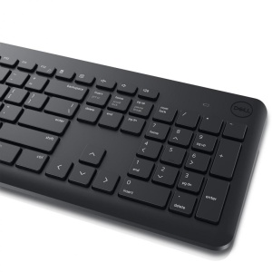 Dell Kit Mouse and Keyboard KM3322W Wireless, QWERTZ Romanian Layout, Device Type: Keyboard and mouse set, Wireless Receiver: USB wireless receiver, Connectivity Technology: Wireless, Interface: 2.4 GHz, Keyboard: Adjustable Height: Yes, Hot Keys - Img 6