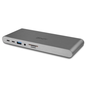 Dock Laptop Lindy USB 3.2 Type C, 5k DP, PD 3.0 100W, Gigabit, SD, MicroSD, Audio - Img 8