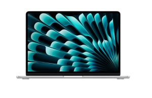MacBook Air 13.6" Retina/Apple M4 (CPU 10-core, GPU 8-core, Neural Engine 16-core)/16GB/256GB - Silver - INT KB (2025) 30W USB‑C - Img 1