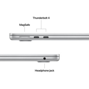 MacBook Air 13.6" Retina/Apple M5 (CPU 10-core, GPU 10-core, NeuralEngine16-core)/24GB/512GB - Silver - INT KB (No Adapter) - 2026 (CTO from MDH74RO/A) - Img 4