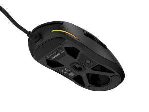 Mouse gaming cu fir Genesis Krypton 660, interfata USB, 12000 DPI, 6 butoane, iluminare RGB, negru - Img 8