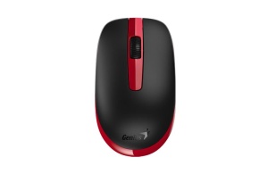MOUSE Genius, „NX-7007", PC sau NB, wireless, 2.4GHz, optic, 1200 dpi, butoane/scroll 3/1, , rosu, „31030026404” - Img 1