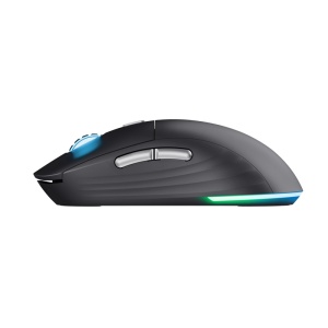Mouse Trust GXT980 REDEX wireless, USB 2.0, rezolutie maxima 10000 DPI, 6 butoane, iluminare full RGB , negru - Img 4