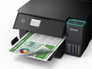 Multifunctional inkjet color Epson EcoTank CISS L6360, dimensiune A4 (Printare,Copiere, Scanare), printare borderless, viteza 33ppm alb-negru, 20ppm color, rezolutie 4800x1200 dpi, alimentare hartie 250 coli, duplex automat ,scanner CIS rezolutie - Img 4
