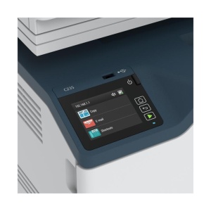 Multifunctional laser color Xerox C235V_DNI, Print/Copy/Scan/Fax, Dimensiune A4, Viteza: 22 ppm, Rezolutie Imprimare 600 x 600 dpi, calitate culoare de 4800,Copiere 600 x 600 dpi, Procesor 1 GHz Dual Core, Memorie 256 MB, Limbaje imprimate PCL® 5/6, - Img 4