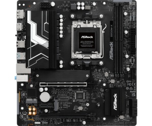 Placa de Baza ASROCK B850M-X AM5, 2x DDR5, 1x HDMI 1x DP, 2x PCIE 4.0 x16 1x PCIE 4.0 x1, 3x M.2, 4x SATA 6GB/s, mATX - Img 1