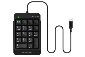 Tastatura A4Tech Fstyler FK13P, USB, Negru - Img 2