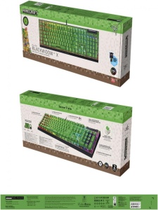 Tastatura mecanica gaming BlackWidow V4 X (Green Switch) - Minecraft Edition , layout US, taste ABS, layout US, cu 6 butoane customizabile, negru - Img 4