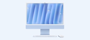 Apple iMAC 24" Retina 4.5k/ Apple M4 (CPU 10-core, GPU 10-core, NeuralEngine 16-core)/24GB/1TB - BLUE - INT KB (2024) (cto from MD2T4RO/A)