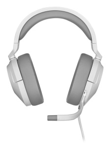 Casti cu microfon Corsair HS55 STEREO, Multi-platform Gaming and Mobile, 20Hz-20KHz, 32ohm, 114db, driver 50mm, alb - Img 7