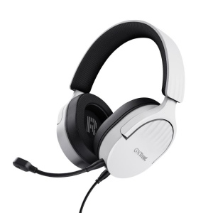 Casti Trust cu fir GXT 489W Fayzo, material ABS, lungime cablu detasabil 120cm, conector 3.5mm, frecventa raspuns 20 Hz, 20.000 Hz, senzivitate 100 dB, sunet stereo, microfon omnidirectional, senzor electret, alb - Img 3