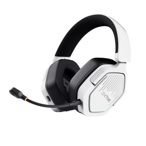 Casti wireless Trust GXT 492W Carus, material ABS, conector 3.5mm, frecventa raspuns 20 Hz, 20.000 Hz, sunet stereo, nivel sunet 104 dB, alb