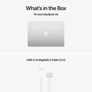 MacBook Air 15.3" Retina/Apple M5 (CPU 10-core, GPU 10-core, NeuralEngine16-core)/24GB/512GB - Silver - INT KB (No Adapter) - 2026 (CTO from MDV94RO/A) - Img 4