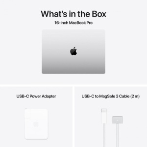 MacBook Pro 16.2"/Apple M4 Pro (CPU 14-core, GPU 20-core, Neural Engine 16-core)/48GB/1TB - Silver - INT KB - Img 4