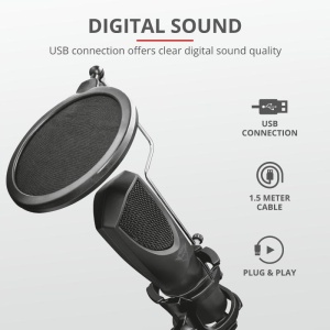 Microfon Trust GXT 232 Mantis Streaming Mic - Img 5
