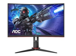 Monitor AOC 31.2" C32G2ZE/BK, Curvature: 1500R, Diagonal (inch): 31.2, Diagonal (cm): 80, Aspect ratio: 16:9, Panel: VA, Resolution: 1920x1080, Refresh Rate: 240Hz, Response time GtG: 4ms, Response time MPRT: 1ms, Brightness (max): 300 cd/m², Contrast