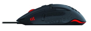 Mouse gaming Serioux Tobis, Senzor Sunplus 192, 1000-6400 DPI, switch HUANO, pana la 20 milioane de click-uri, 8 Butoane, 3 moduri de iluminare RGB, cablu USB 1.5M, plug and play, compatibil cu Windows 2000/XP/9X/VISTA/7/8/10 - Img 4