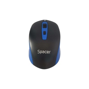 MOUSE Spacer, PC sau NB, 1600 dpi, butoane/scroll 4/1, negru cu albastru - Img 3