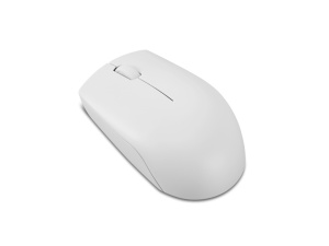 Mouse wireless Lenovo 300, Cloud Grey, Rezolutie (dpi): 1000 dpi, Butoane/rotite: 3, Interfata mouse: Wireless, Tehnologie: Wireless, Interfata receiver: dongle USB 2.4GHz, Dimensiune (mm): 97.91 x 57.99 x 32.53 mm, Greutate: 52g - Img 4