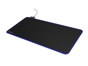 Mousepad Genesis Boron 500 XXL, iluminare RGB, material cauciuc + textil, dimensiuni 800x400x4 mm, negru - Img 6