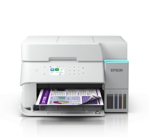 Multifunctional inkjet color Epson EcoTank CISS L6376, culoare alb, dimensiune A4 (Printare,Copiere, Scanare), printare borderless, viteza 35ppm alb-negru, 23ppm color, rezolutie 4800x1200 dpi, alimentare hartie 250 coli,ADF 30 coli, duplex automat