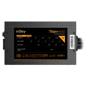 Sursa NJOY TITAN+ 650W 80+ BRONZE - Img 3