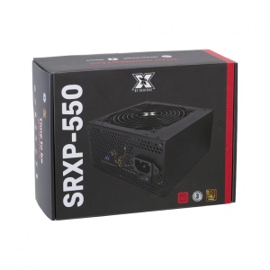 Sursa Serioux Energy 550W, 80+ Bronze, Ventilator 12cm, ATX, material metal, cabluri: 20+4-pin, 1x4+4-pin, 2x6+2-pin, negru - Img 4