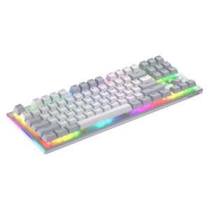 Tastatura mecanica cu fir Hator Gravity TKL conectivitate USB, polling rate 1000Hz, iluminare RGB cu functia de a customiza fiecare tasta individual, tip switch HATOR Aurum Orange Linear rev.2.0, durata de viata switch 70M de clickuri, material taste - Img 3